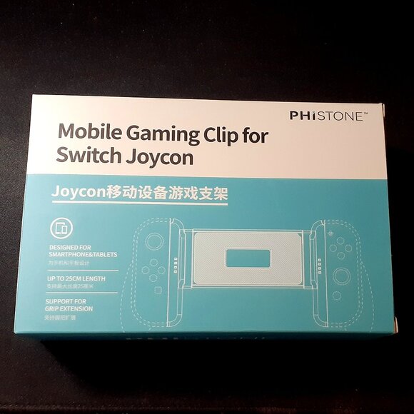 Switch Joycon Mobile Gaming Clip - New, Open Box - for Smartphones/Tablets 25cm - Picture 1 of 8